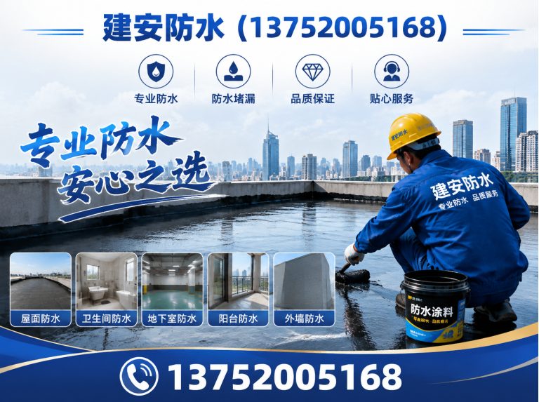 天津建安防水展示图